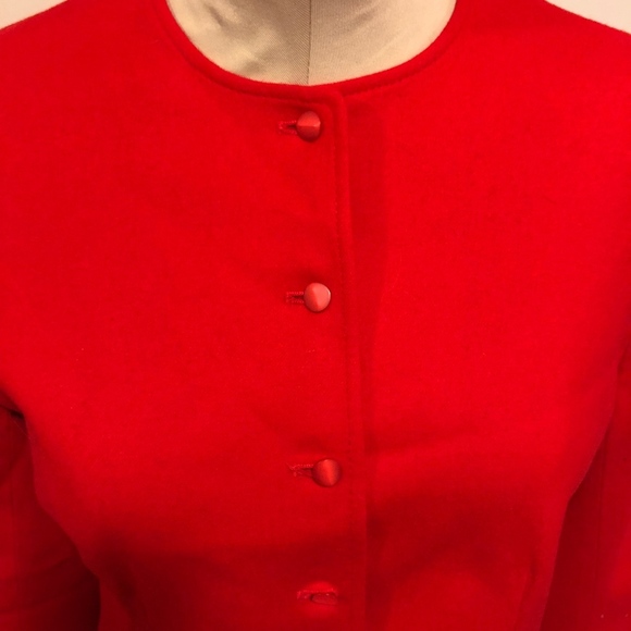 Pendleton Vintage Red Wool Coat - Picture 5 of 6